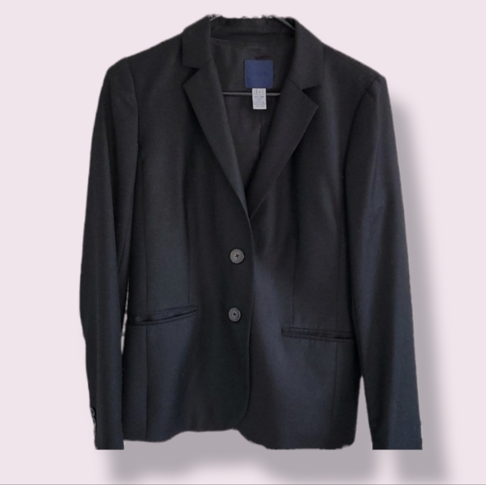 J. Crew blazer, black, size 4